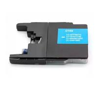 GSwReJ Compatible Ink Cartridges LC12 LC17 LC40 LC71 LC73 LC75 LC400 LC1220 LC1240 LC1280 For MFC-J6910DW J6710DW J840N J280W Printers(Cyan 1PCS)