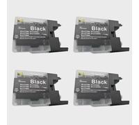 GSwReJ Compatible Ink Cartridges LC1240 LC1280 LC75 LC73 LC77 LC79 LC12 LC17 LC450 LC400 XL For MFC-J6910CDW J6710CDW J5910CDW(4 BK)