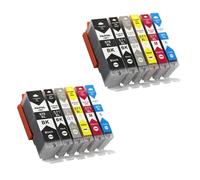 GSwReJ Compatible Ink Cartridges PGI 570 CLI 571 XL PGI550XL For MG5750 MG5751 MG6851 MG6852 TS6050 TS5050 T5051 Printers(6COLOR 2SET)