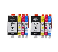 GSwReJ Compatible Ink Cartridges Replacement For 920 For Deskjet 6000 6500 7000 7500A Models Including 920 XL 920XL(2SET)
