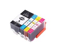 GSwReJ Compatible Ink Cartridges Set For 920 For Officejet 6000 6500 6500A 7000 7500 7500A Includes 4 Pieces With Chip(1BK 1C 1Y 1M)