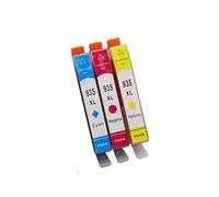 GSwReJ Compatible Ink Cartridges Set For Officejet Pro Printers 4 Color Pack For Use With Models 6230 6812 6815 6820 6830 6835(C M Y)