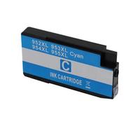 GSwReJ Compatible InkJet Ink Cartridge For Printers 955XL 955 952 953 XL 952XL For OfficeJet Pro 7720 8210 8710 8720 8725 8730 8740(1PC Cyan)