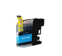 GSwReJ Compatible LC110 Ink Cartridge For DCP-J152N DCP-J137N DCP-J132N Inkjet Printer(1pcs-Cyan)
