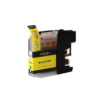 GSwReJ Compatible LC110 Ink Cartridge For DCP-J152N DCP-J137N DCP-J132N Inkjet Printer(1pcs-Yellow)