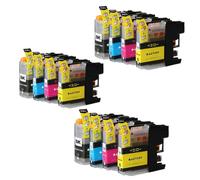 GSwReJ Compatible LC110 Ink Cartridge For DCP-J152N DCP-J137N DCP-J132N Inkjet Printer(3 Sets(12pcs))