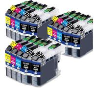 GSwReJ Compatible LC223XL Ink Cartridges For MFC Printer Series J480DW J5620DW J680DW J4420DW J5320DW J4620DW J880DW Includes 6 Black 3 Cyan 3 Magenta 3 Yellow