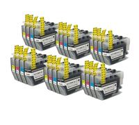 GSwReJ Compatible LC3211 LC3213 Ink Cartridges For DCP-J572DW DCP-J772DW DCP-J774DW MFC-J491DW J497 Printers(6set 24PK)