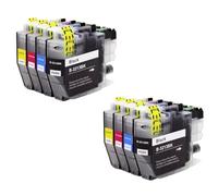 GSwReJ Compatible LC3211XL LC3213XL Ink Cartridge For DCP-J772DW DCP-J774DW MFC-J890DW MFC-J895DW Printers(2SET(8PC))