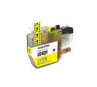 GSwReJ Compatible LC431 Ink Cartridge For Printers DCP-J1050DW DCP-J1140DW MFC-J1010DW Standard Capacity(1pcs Yellow)