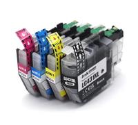 GSwReJ Compatible LC431XL LC431 Color Ink Cartridge For DCP-J1050DW DCP-J1140DW MFC-J1010DW Printers(1Set 4Color)
