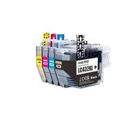 GSwReJ Compatible LC432 LC432XL Ink Cartridge For Universal Use With MFC-J5340DW MFC-J5740DW MFC-J6540DW MFC-J6740DW MFC-J6940DW Inkjet Printers(1SET LC432XL)