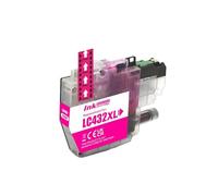 GSwReJ Compatible LC432XL Ink Cartridge For MFC Models J5340DW J5740DW J6540DW J6740DW J6940DW Capacity(1pcs Magenta)