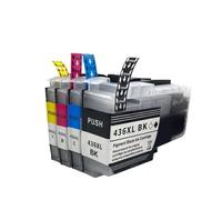 GSwReJ Compatible LC436XL Capacity Ink Cartridge For MFC J4340DW J4440DW J4540DW J5855DW J5955DW J6957DW(1 set)