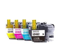 GSwReJ Compatible LC462 Ink Cartridges For MFC-J2340DW MFC-J2740DW MFC-J3540DW MFC-J3940DW Printers(1 Set (4pcs))