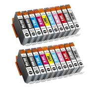 GSwReJ Compatible PFI-300 Ink Cartridge For ImagePROGRAF PRO-300 Color Printer(PFI-300-2set 20Color)