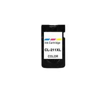 GSwReJ Compatible PG210 CL211 Ink Cartridge For Use With PG 210 CL 211 XL 210XL Printers Including IP2700 IP2702 MP240 MP250 MP260 MP270(1X CL211XL)