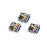 GSwReJ Compatible PGI-350XL CLI-351XL Ink Cartridge For Printers IP8730 IX6830 MG5430 MG5630 MG5530 MG7530 MG7130 MG6730 MG6530(6color 3set)