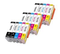 GSwReJ Compatible PGI 550 CLI 551 Ink Cartridge For Various Printers Including IP7250 MG5450 MG5550 MG6450 MG5650 MG6650 IX6850 MX925 PGI-550 PGI550 XL(3set)