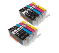 GSwReJ Compatible PGI-580 CLI-581 580XL Ink Cartridge For Various Printers Including TS705 TR7550 TR8550 TS6150 TS6151 TS6250 TS6251 TS6350 TS8150(2 SETS(10 PCS))