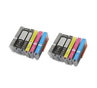 GSwReJ Compatible PGI-650XL CLI-651XL Ink Cartridge For Printers MG5460 MG5560 MG6360 MG6460 MG6660 MG7560 MX726 MX926 IX6860 IP7260 IP8760(6color 2set)