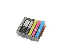 GSwReJ Compatible PGI-650XL CLI-651XL Ink Cartridge For Printers MG5460 MG5560 MG6360 MG6460 MG6660 MG7560 MX726 MX926 IX6860 IP7260 IP8760(6color 1set)