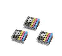GSwReJ Compatible PGI-650XL CLI-651XL Ink Cartridge For Printers MG5460 MG5560 MG6360 MG6460 MG6660 MG7560 MX726 MX926 IX6860 IP7260 IP8760(6color 3set)