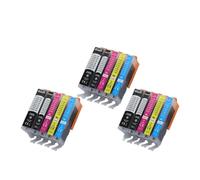 GSwReJ Compatible PGI-650XL CLI-651XL Ink Cartridge For Printers MG5460 MG5560 MG6360 MG6460 MG6660 MG7560 MX726 MX926 IX6860 IP7260 IP8760(5color 3set)