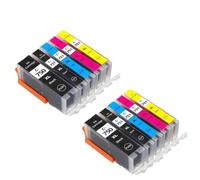 GSwReJ Compatible PGI-750 Ink Cartridge For Printers MX727 MX927 IP7270 IX6770 MG5570 IX6870 MG5470 MG5670 MG6470 MG6670(2 Sets (10 pcs))