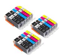 GSwReJ Compatible PGI-750 Ink Cartridge For Printers MX727 MX927 IP7270 IX6770 MG5570 IX6870 MG5470 MG5670 MG6470 MG6670(3 Sets(15 pcs))
