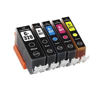 GSwReJ Compatible PGI320 PGI321 BCI320 Ink Cartridge For MP540 MP550 MP560 IP3600 IP4600 IP4700 MX860 MX870 Printers(1 Set (5 pcs))