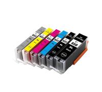 GSwReJ Compatible PGI650 650XL CLI651 651XL Color Ink Cartridge For MG5560 5660 6540 IP7160 7260 8760 Printers(1SET)