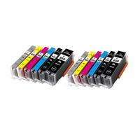 GSwReJ Compatible PGI650 650XL CLI651 651XL Color Ink Cartridge For MG5560 5660 6540 IP7160 7260 8760 Printers(2SET)