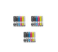 GSwReJ Compatible PGI750 CLI751 Ink Cartridge For Printer Models IP7270 MG5470 MX727 MX927 MG5570 MG5670 MG6470 IX6770 IX687(1BBK1BK1C1M1Y)