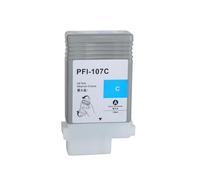 GSwReJ Compatible Pigment Ink Cartridge PFI-107 For IPF670 IPF680 IPF685 IPF770 IPF780 IPF785(CY)