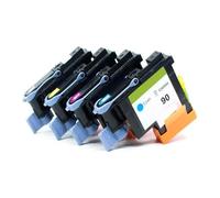 GSwReJ Compatible Printhead C5054A C5055A C5056A C5057A For DesignJet 4000 Series Printers BK C M Y(1Set - 4Pieces)