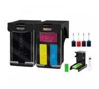 GSwReJ Compatible Refillable 304XL Cartridges For Deskjet 2620 3700 3720 3752 5000 5010 5030(1set With ink)