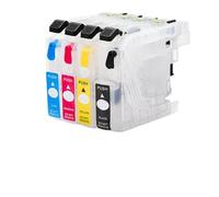 GSwReJ Compatible Refillable Ink Cartridge For LC203 LC201 With Auto Reset Chip For MFCJ4320DW