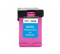 GSwReJ Compatible Refilled Ink Cartridge 302XL For Deskjet 1110 1111 1112 2130 2131 Printers(1 Color)