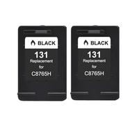 GSwReJ Compatible Refilled Ink Cartridges For 131 135 Replacement For Photosmart C3100 C3183 C3150 C3180 PSC 1500 1510 1513 1600(2BK)