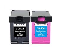 GSwReJ Compatible Replacement Ink Cartridge 305XL For Printers 305 2710 2720 4110 4120 4130 6010 6020 6030 6420(1BK 1COLOR)