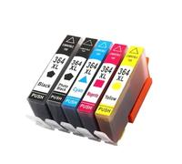 GSwReJ Compatible Replacement Ink Cartridges For 364XL 364 For Photosmart 6525 7510 7515 7520 B010a B110a B110c B110e B111a(1 SET)