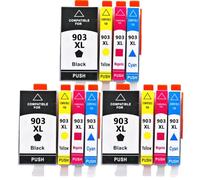 GSwReJ Compatible Replacement Ink Cartridges For 934 935XL For Officejet Pro 6812 6830 6815 6835 6230 6820 Printers(3SET)