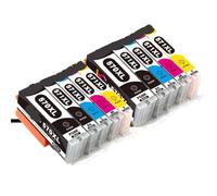 GSwReJ Compatible Replacement Ink Cartridges For MG5750 MG5751 MG5752 MG5753 MG6850 MG6851 MG6852 PGI-570 PGBK CLI-571(2PGBK 2BK 2C 2M 2Y)