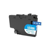 GSwReJ Compatible Standard Capacity LC406 Color Ink Cartridge For HL-JF1 MFC-J4335DW J4345DW J4535DW(1pcs Cyan)