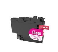 GSwReJ Compatible Standard Capacity LC406 Color Ink Cartridge For HL-JF1 MFC-J4335DW J4345DW J4535DW(1pcs Magenta)