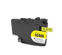 GSwReJ Compatible Standard Capacity LC406 Color Ink Cartridge For HL-JF1 MFC-J4335DW J4345DW J4535DW(1pcs Yellow)