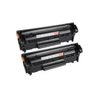 GSwReJ Compatible Toner Cartridge 2PK Q2612A 2612 For Various Printers Including 1010 1020 1015 1012 3015 3020 3030 3050