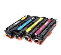 GSwReJ Compatible Toner Cartridge 4Color 216A 215A No/With Chip For M155a M155nw MFP M182n M182nw M183 M183fw W2310A W2410A Printers(NO CHIP 4PCS)