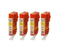 GSwReJ Compatible Yellow Ink Cartridges 4PK For Printers IX6500 IX6550 MX882 MX885 MX895 IP4800 IP4850 IP4900 IP4950 IP6500 IP6550 MG5100